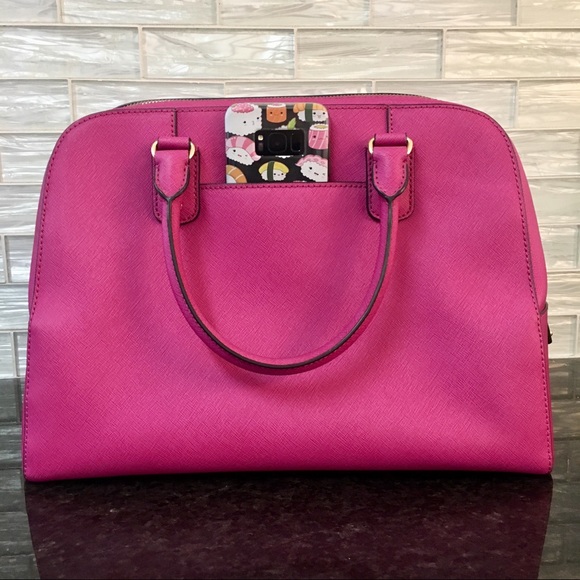 Michael Kors fuchsia purse - Picture 2 of 8